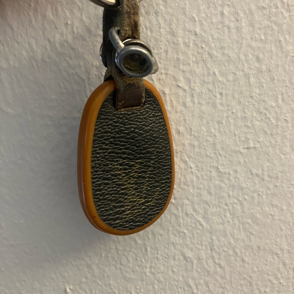 Luxury Brown and Tan Keychain